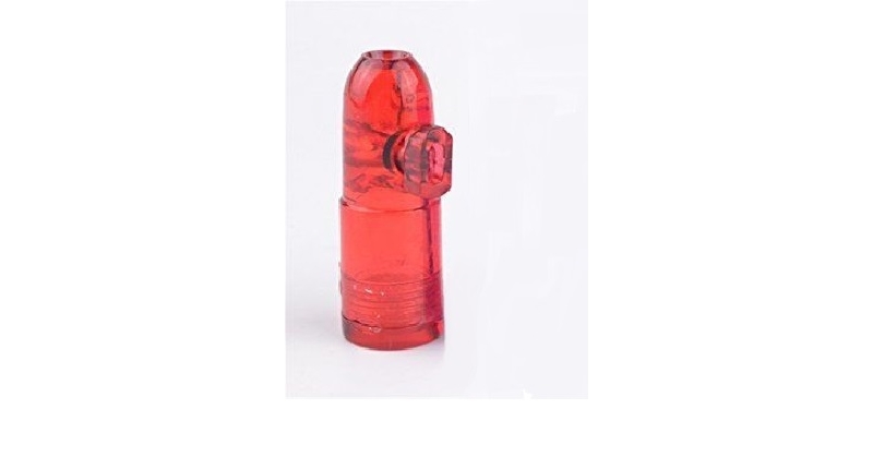 bottom loading snuff bullet snorter red