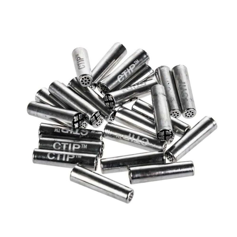 ctip reusable metal carbon filter tips &ndash; cone shape active charcoal roach 12x