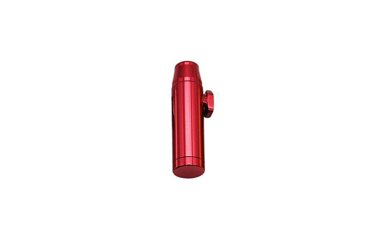 basic metal bullet rocket snorter red