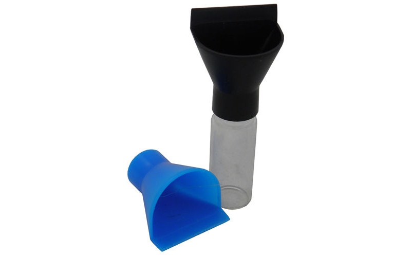 snuff bottle funnel blue