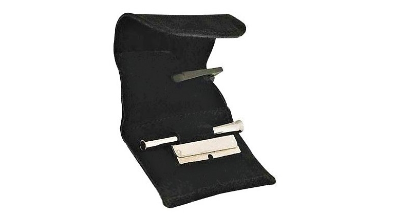 small suede snorter kit pouch 