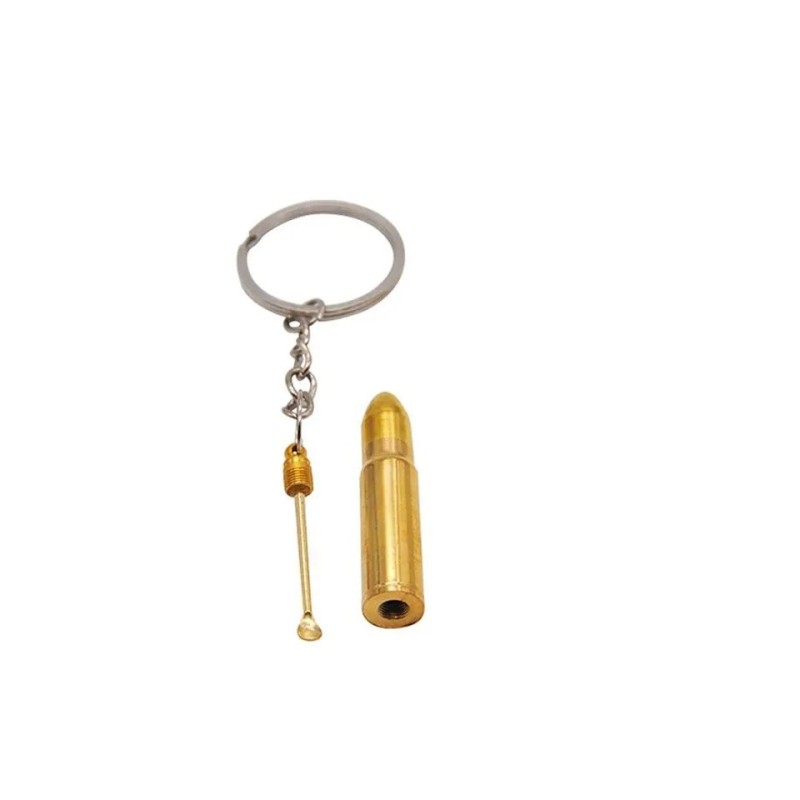 bullet with spoon keyring