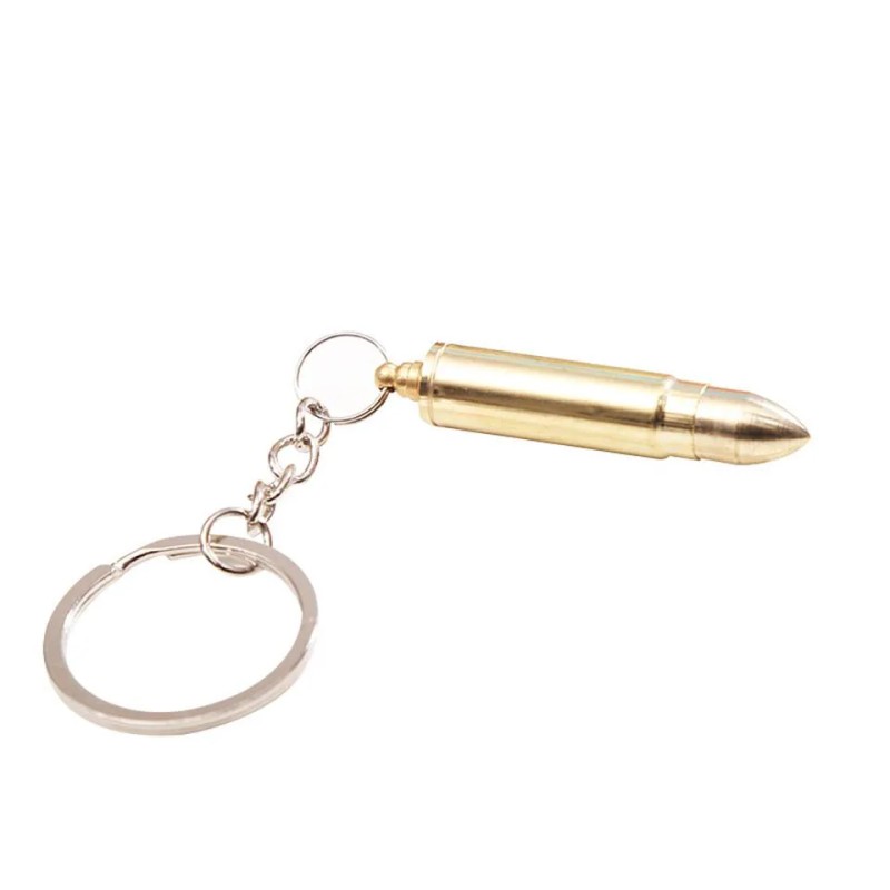 Bullet with hidden spoon, keyring