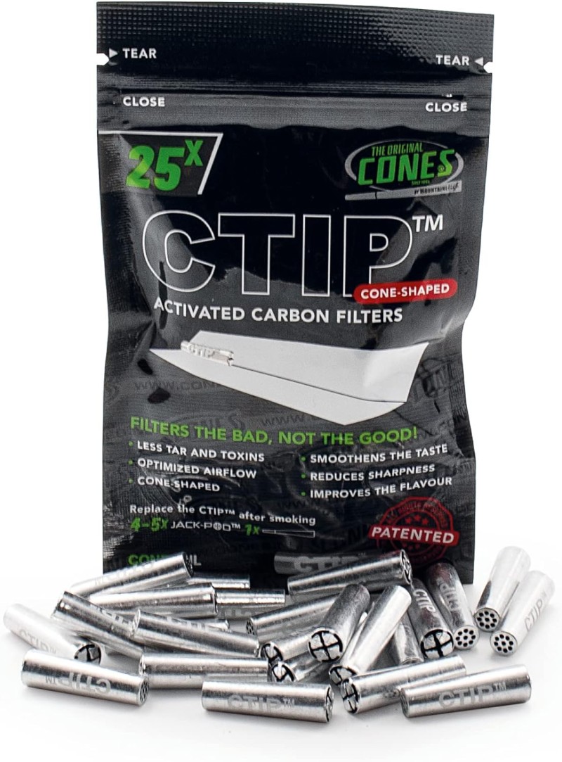 CTIP Reusable Metal Carbon Filter Tips &ndash