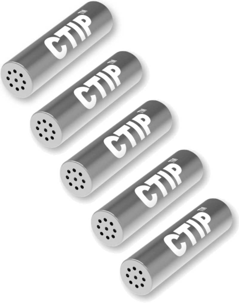 CTIP Reusable Metal Carbon Filter Tips &ndash