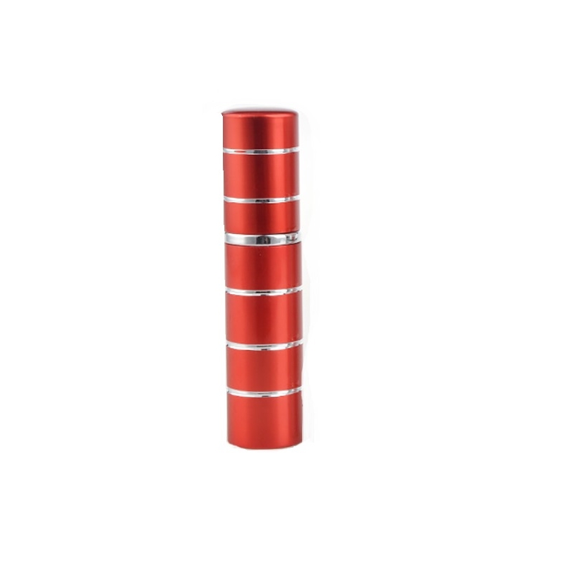 perfume bottle with snorting spoon red