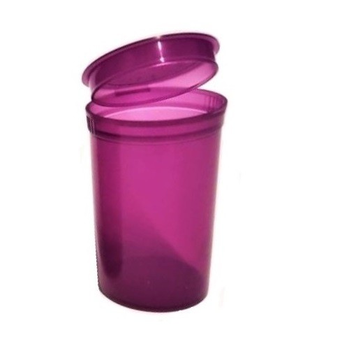 10 x 6 Dram POP TOP SQUEEZE JAR POT STASH POT
