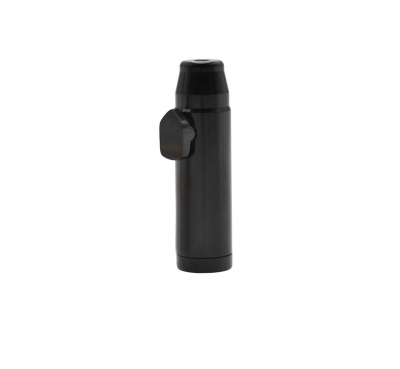 basic metal bullet rocket snorter black