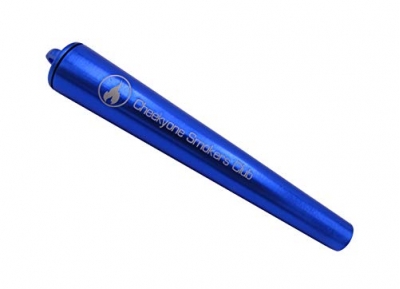 metal smell proof king size cigarette holder cheekyone blue