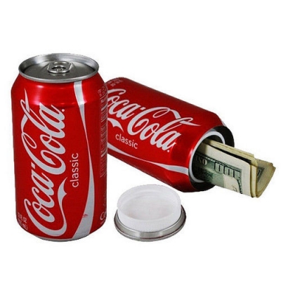 coke stash can diversion safe with added weight