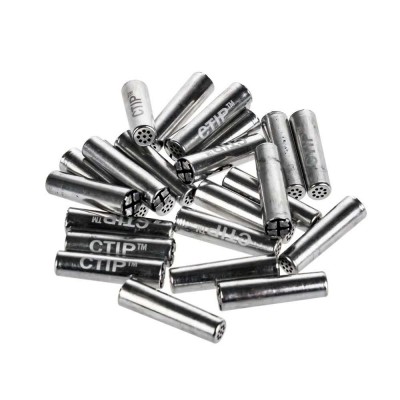 ctip reusable metal carbon filter tips &ndash; cone shape active charcoal roach 12x