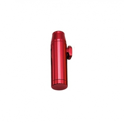 basic metal bullet rocket snorter red